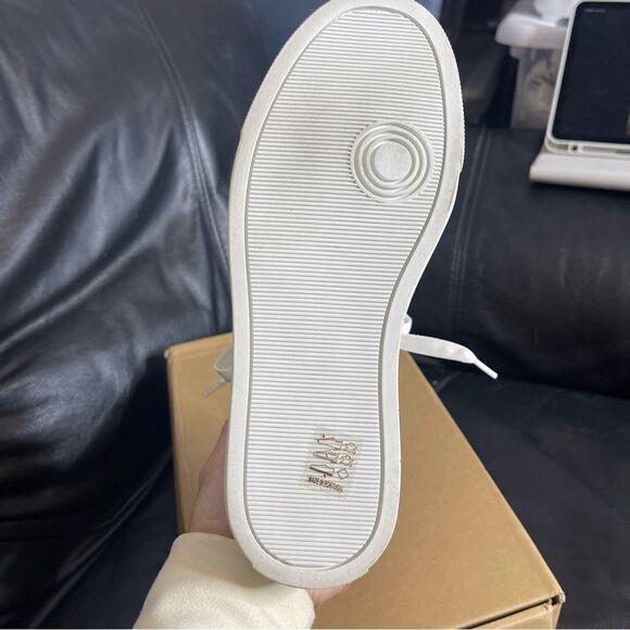 Zadig & Voltaire High Flash Canvash glad high top sneakers w silver studs new - Picture 13 of 14